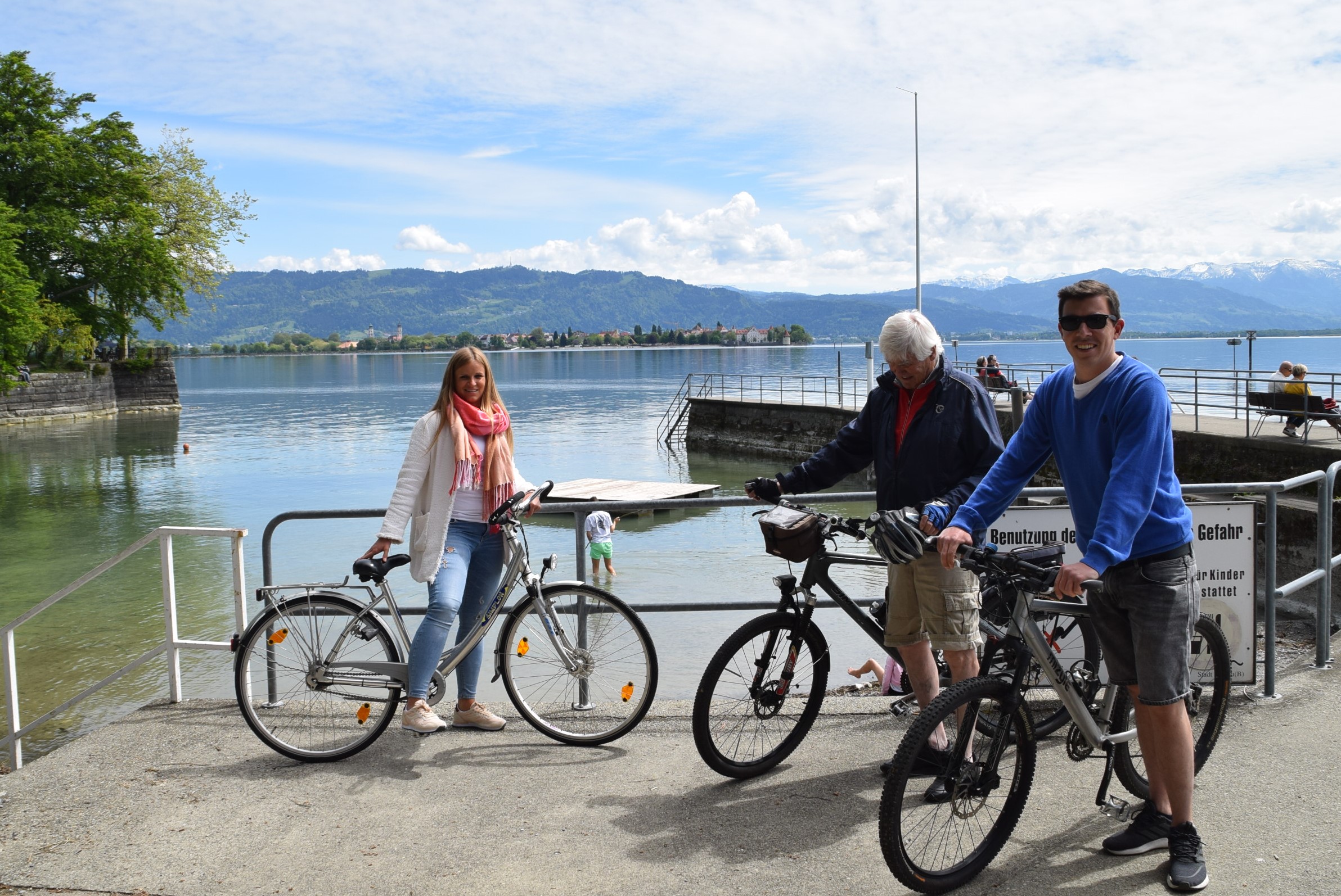 Fahrradtour mit Lindauer Reisebüro nach Bregenz 