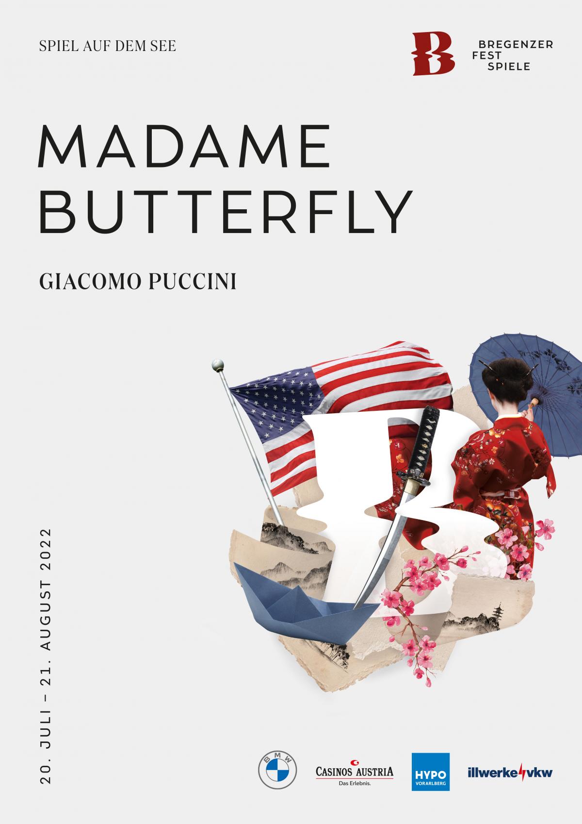 Bregenzer Festspiele 2022 Madame Butterfly Premierenkarten 